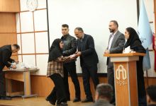 گزارش تصویری مراسم اختتامیه اولین  المپیاد ورزشی دانشجویان و تجلیل از مقام آوران ورزشی دانشگاه